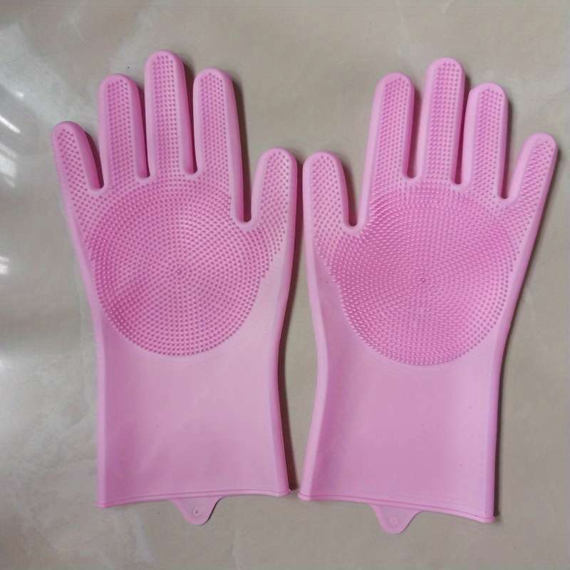 1 pair of kitchen dishwashing gloves