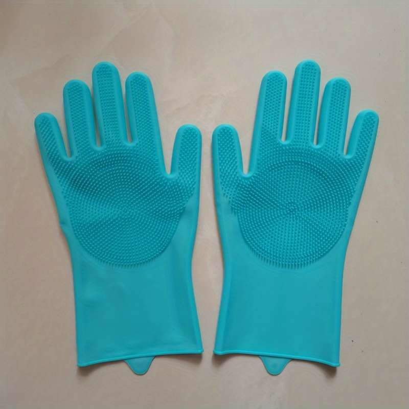 1 pair of kitchen dishwashing gloves