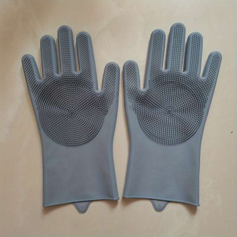 1 pair of kitchen dishwashing gloves