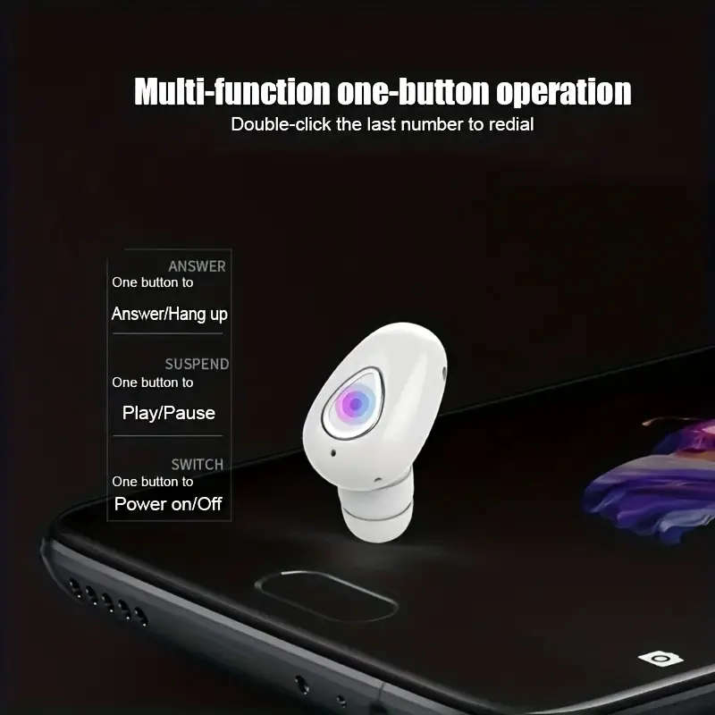 Wireless In-Ear Invisible Earbuds