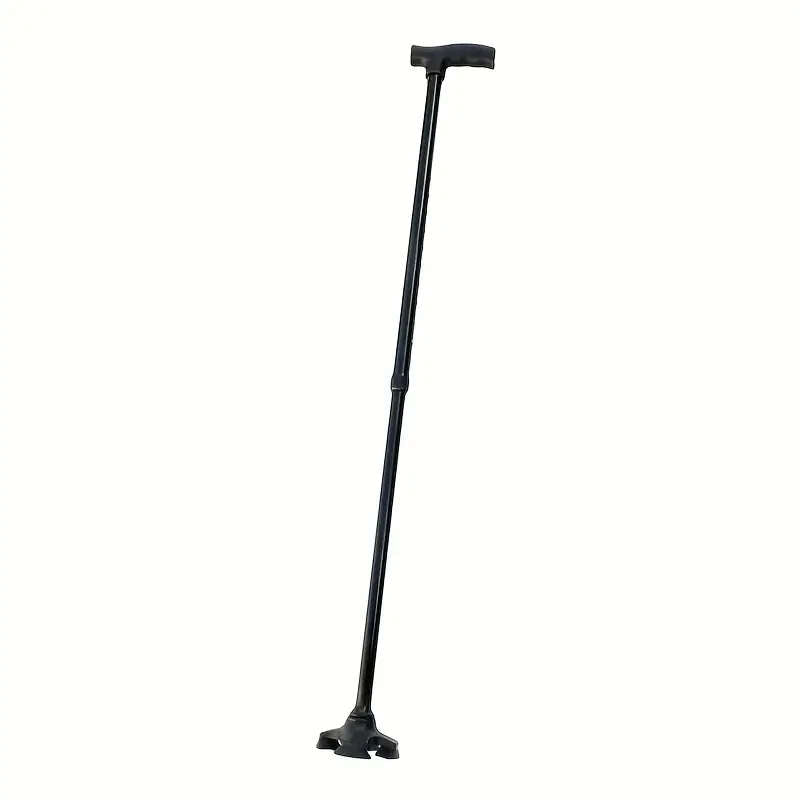 Aluminum adjustable telescopic height walking stick