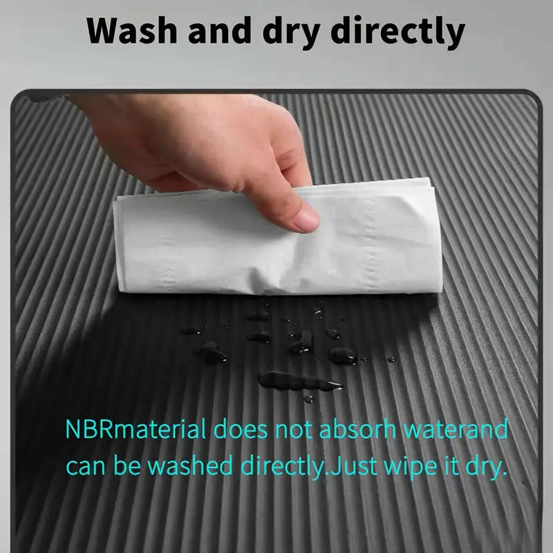 Durable non-slip yoga mat
