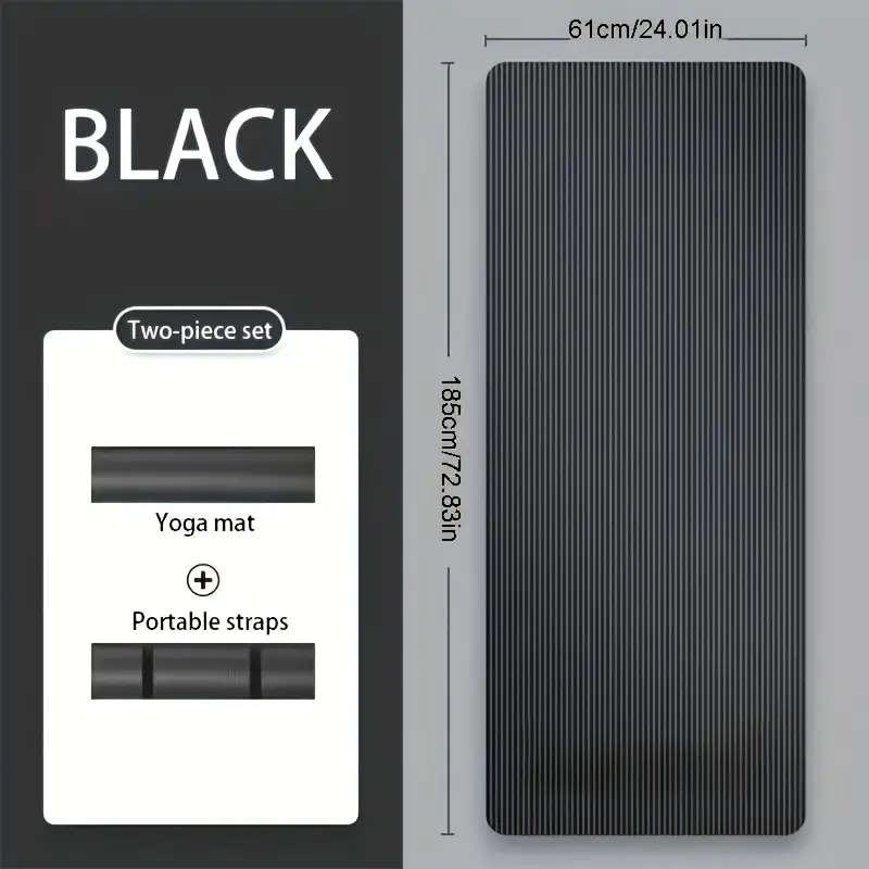 Durable non-slip yoga mat