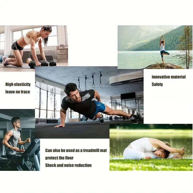 Durable non-slip yoga mat