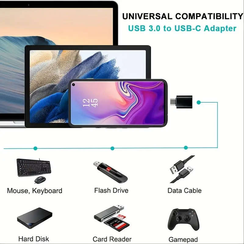 4 USB-C adapters