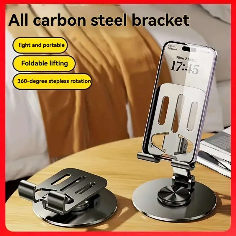 Rotatable phone holder