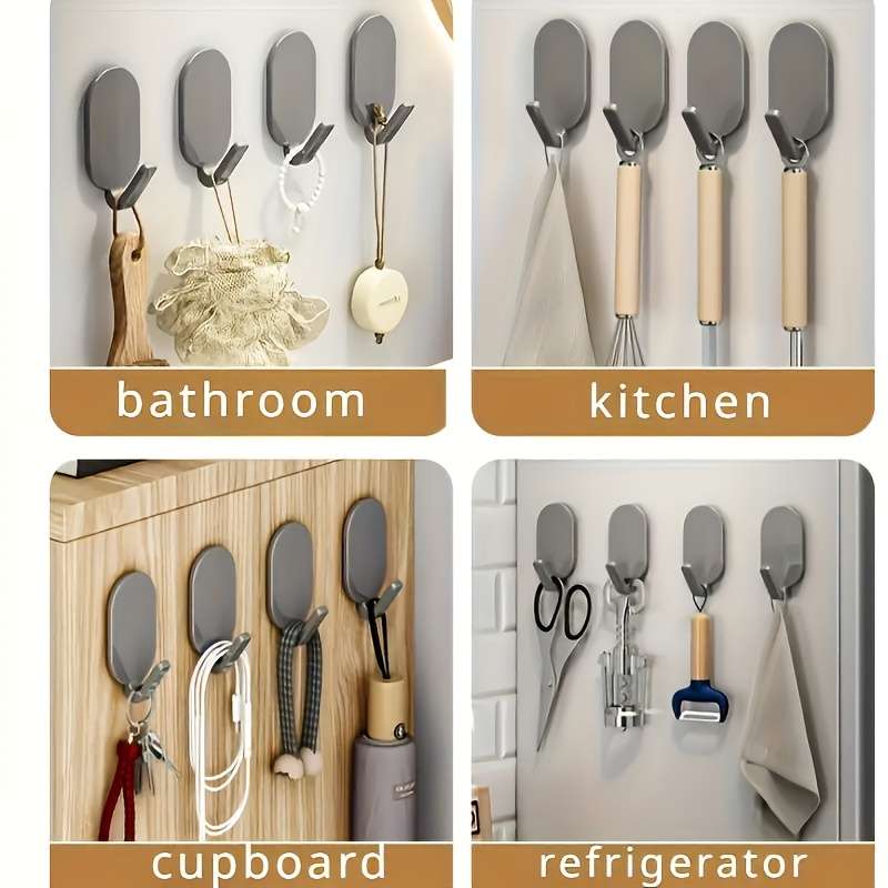 5-pack strong adhesive hooks