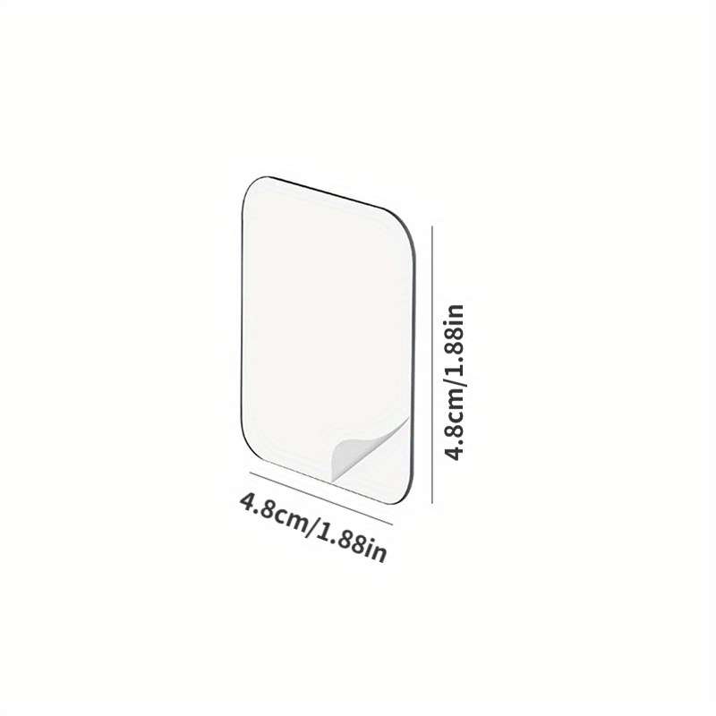 70pcs adhesive film hooks, strong adhesion, seamless, waterproof, easy to install, wall mount, home use