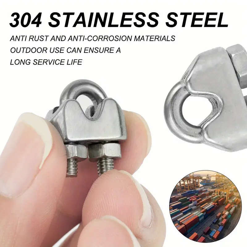 12 heavy duty M3 cable clamps
