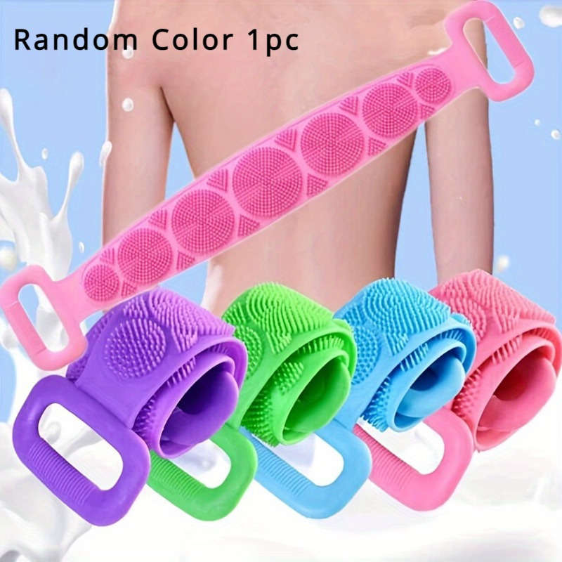 1 x Silicone Body Scrub Bath Brush