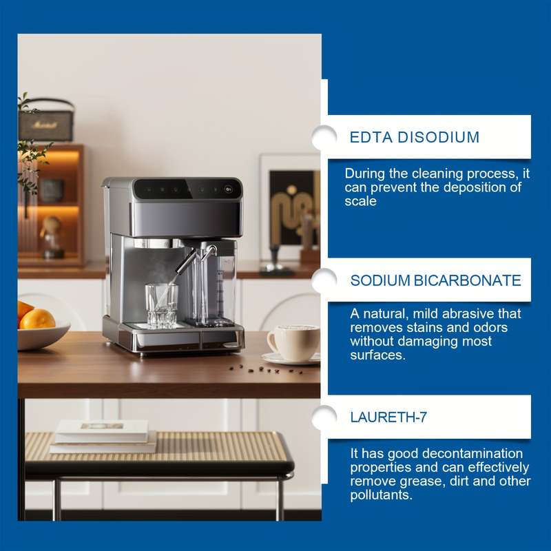 Coffee machine descaling agent