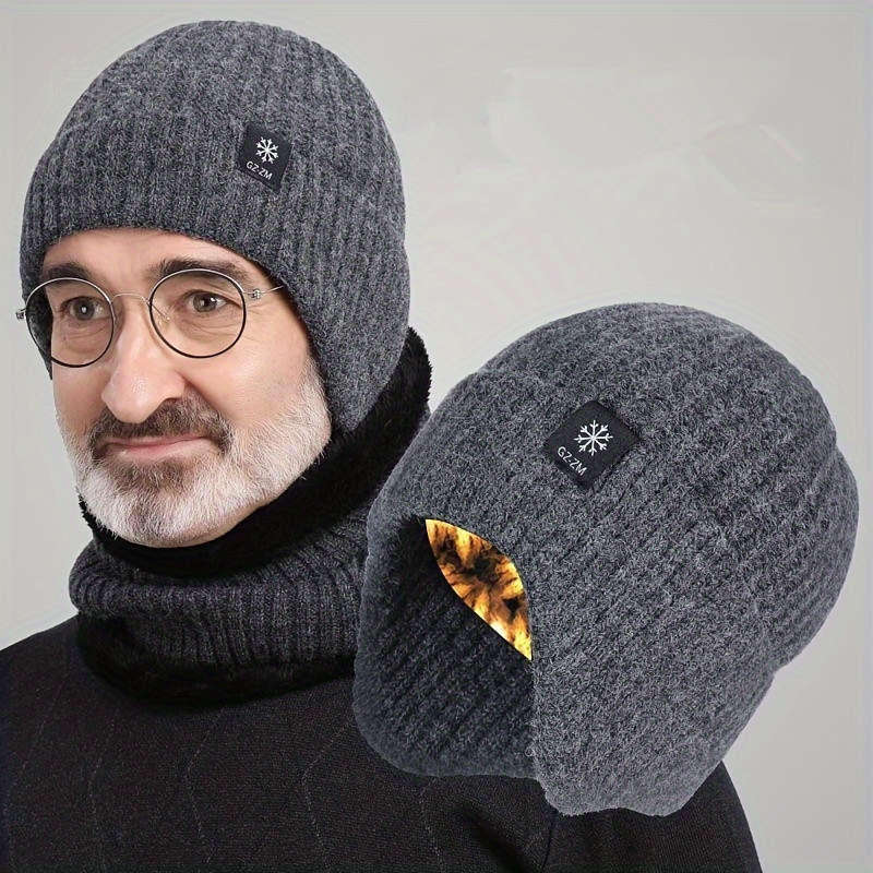 1 Top Men's Warm Knitted Hat