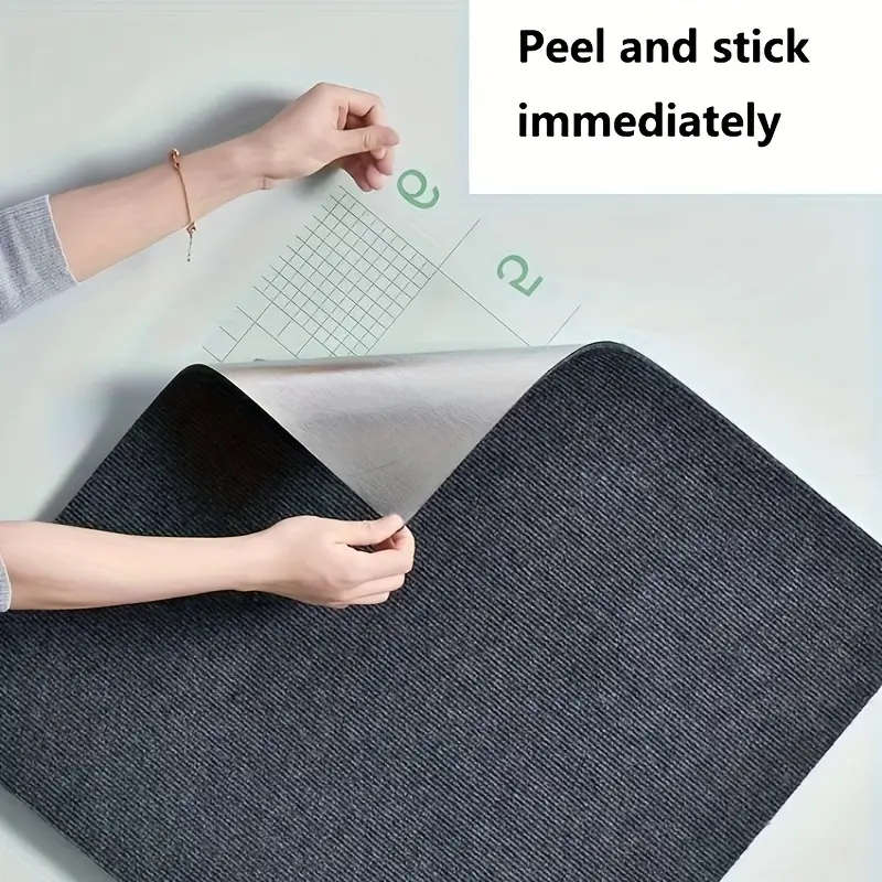 10 self-adhesive rugs