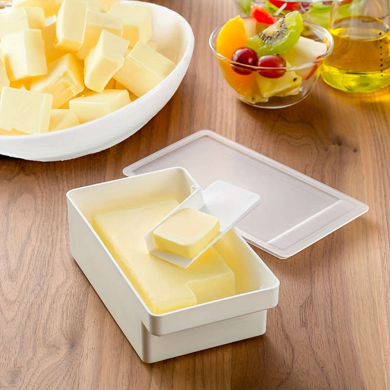 Multifunctional butter and cheese storage box (with lid)