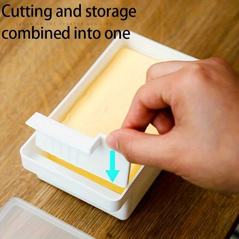 Multifunctional butter and cheese storage box (with lid)