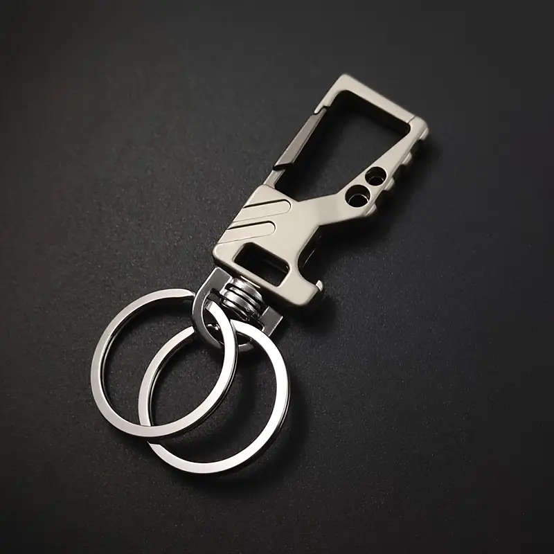 Zinc alloy multifunctional keychain