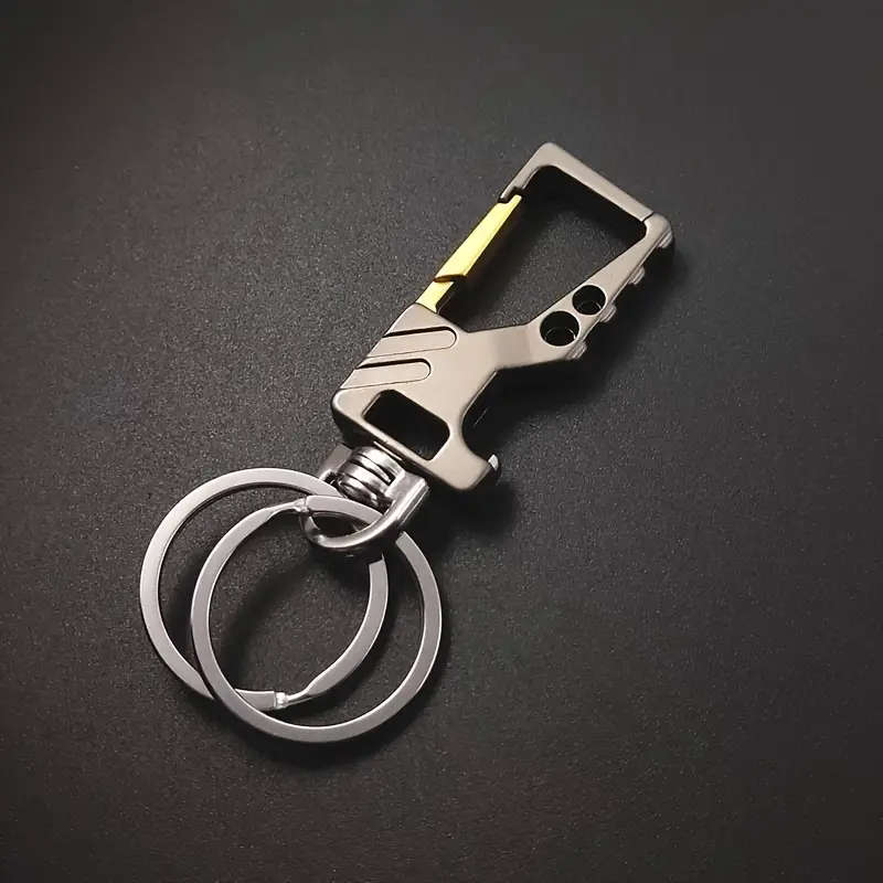 Zinc alloy multifunctional keychain