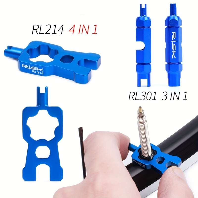Bicycle valve core removal tool set