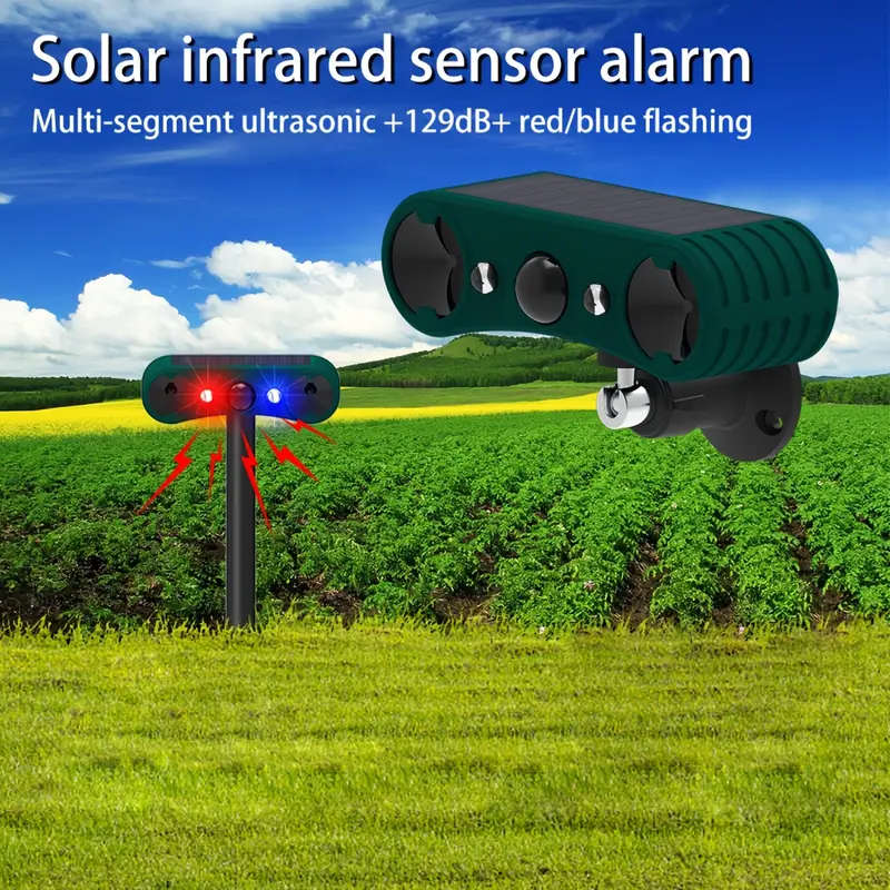 Solar Motion Sensor Alarm