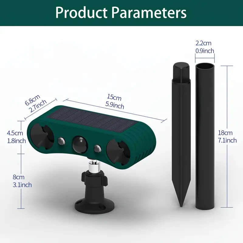 Solar Motion Sensor Alarm