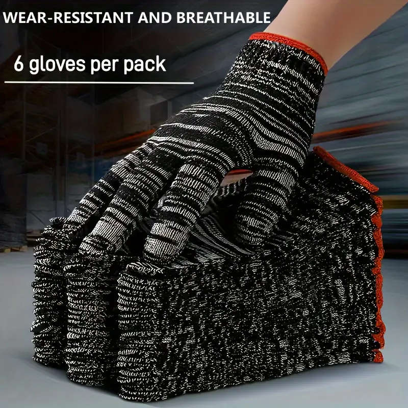 12-Pack Heavy Duty Work Gloves