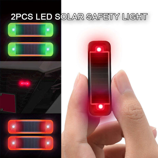 2 LED Solar Security Lights
