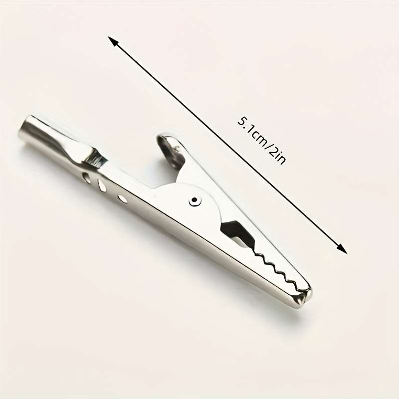 Stainless steel alligator clip