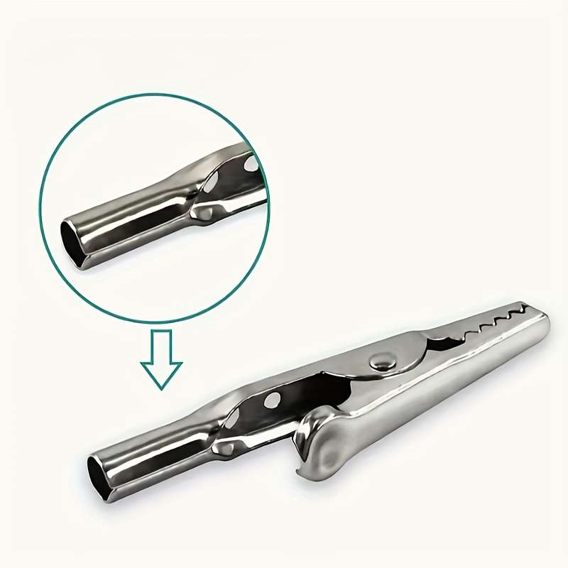 Stainless steel alligator clip