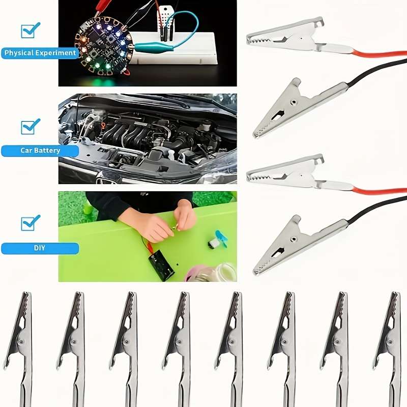 Stainless steel alligator clip