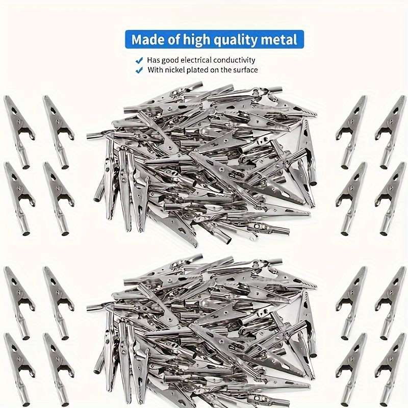 Stainless steel alligator clip