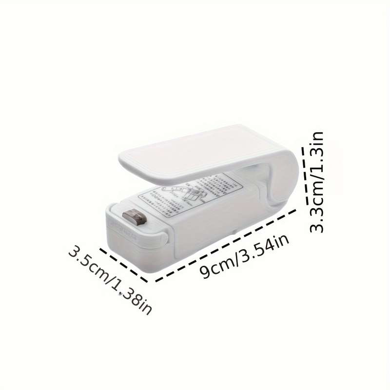 Compact Handheld Snack Bag Sealer (Random Colors)