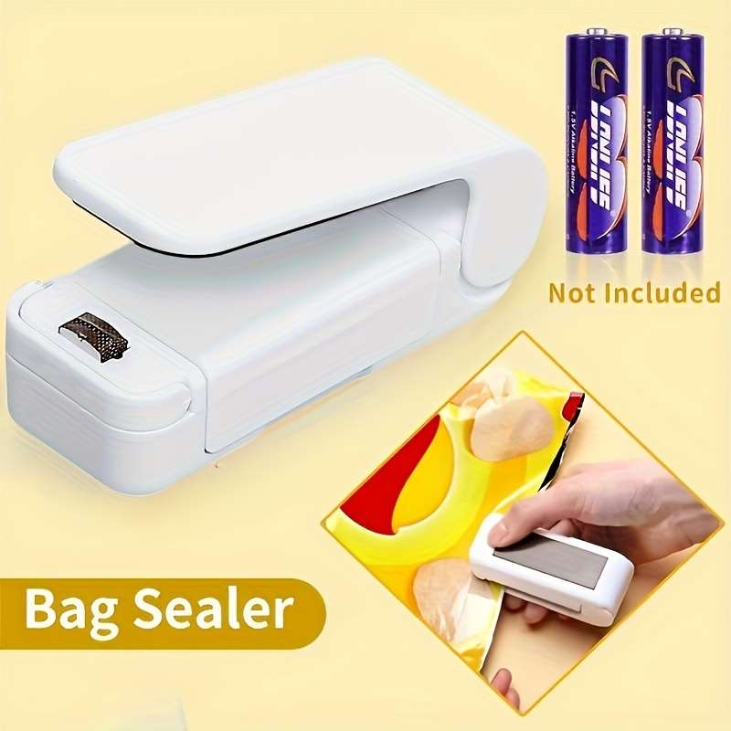 Compact Handheld Snack Bag Sealer (Random Colors)