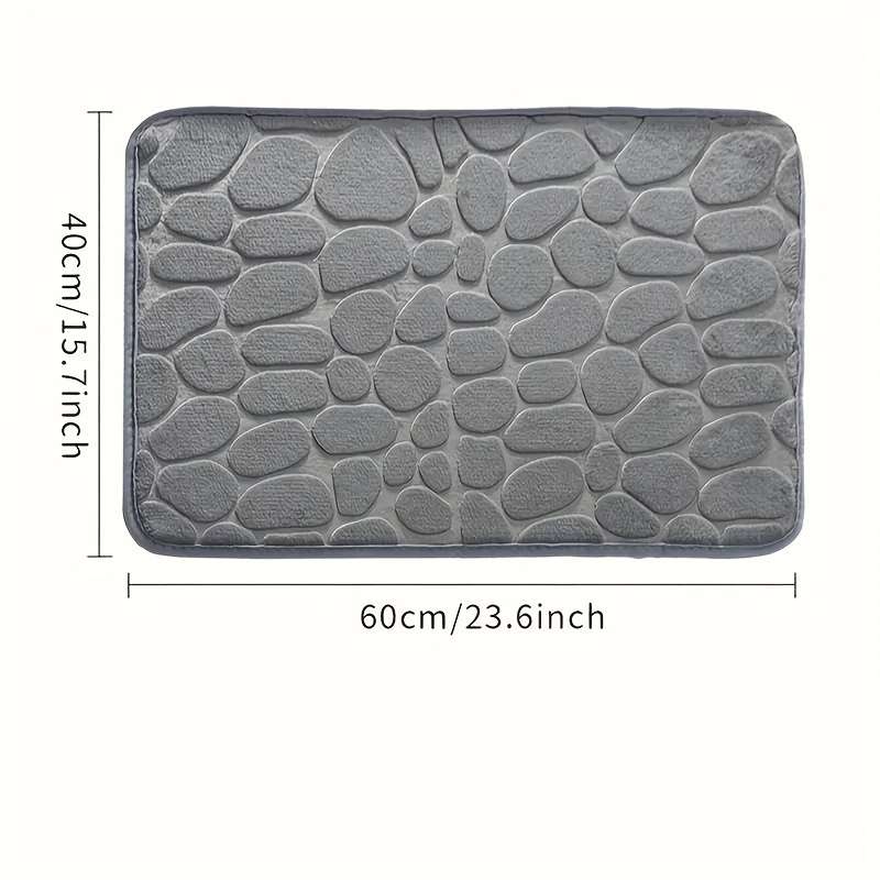 1 pack of quick-drying absorbent bathroom mat (random)