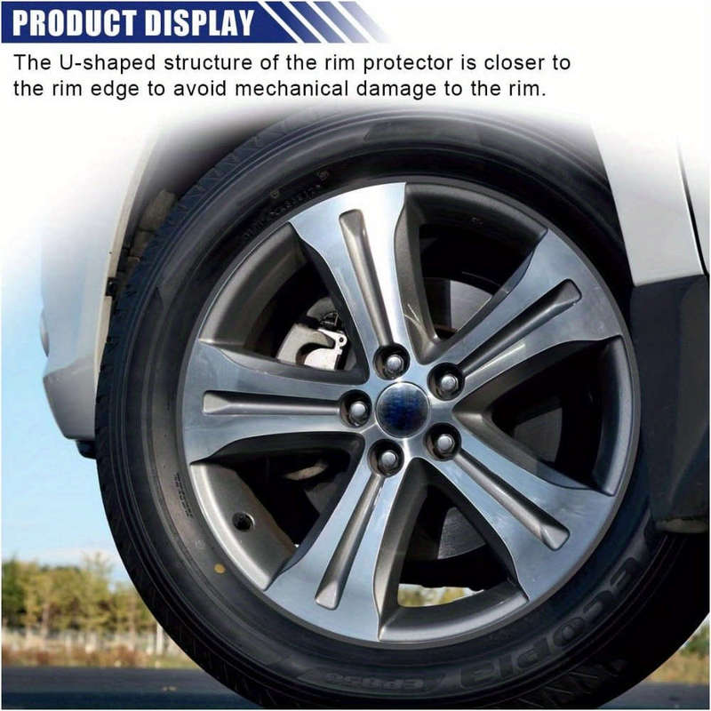 8.0m car rim protector