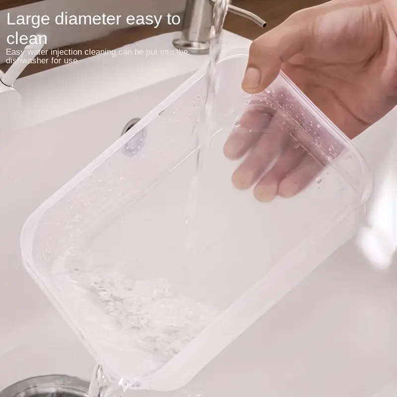 Set of 4 1200 ml refrigerator storage containers