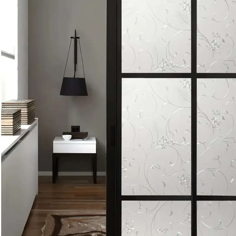1 x Classic Frosted Vine Window Film