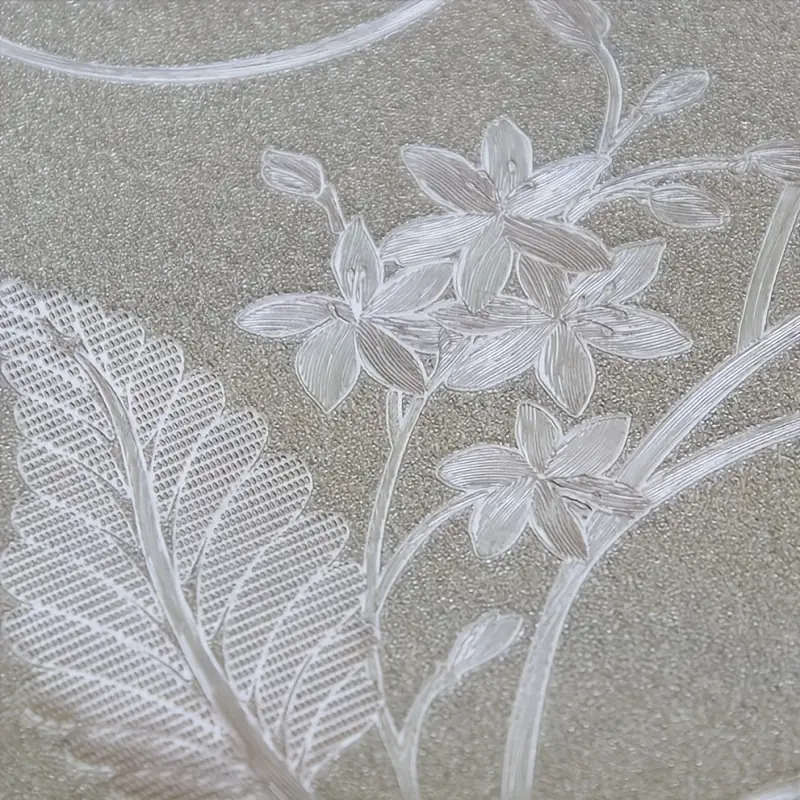 1 x Classic Frosted Vine Window Film
