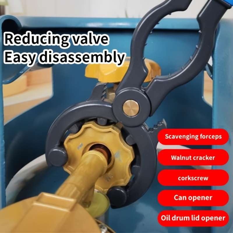 Gas valve wrench