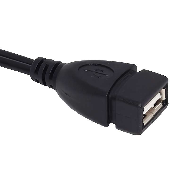 1 Pack OTG Cable USB Port Terminal Adapter for Fire TV 3rd 2nd Gen Fire Stick Samsung Galaxy S I