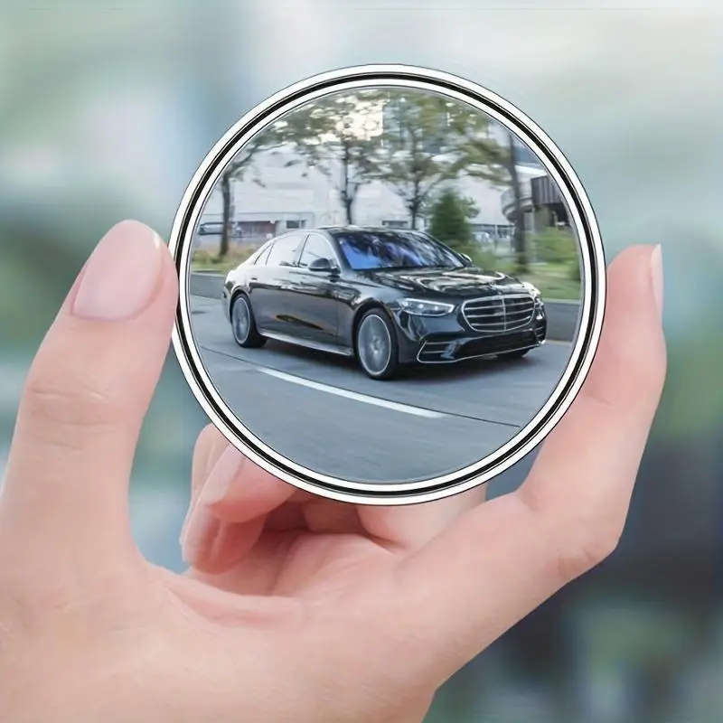 2 360 degree adjustable blind spot mirrors