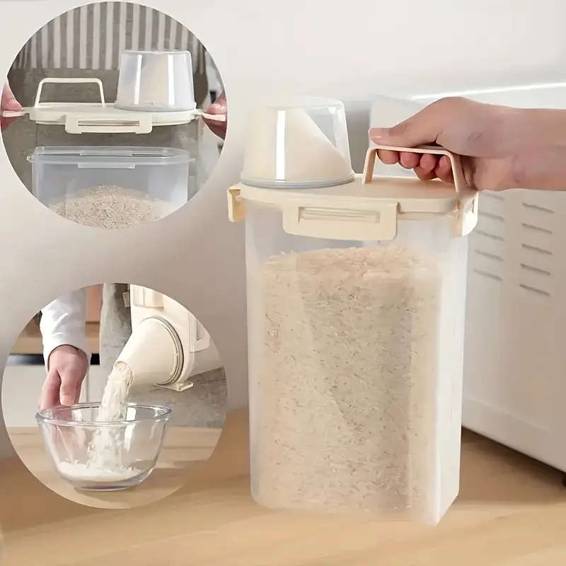 Airtight food storage containers