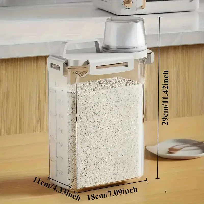 Airtight food storage containers