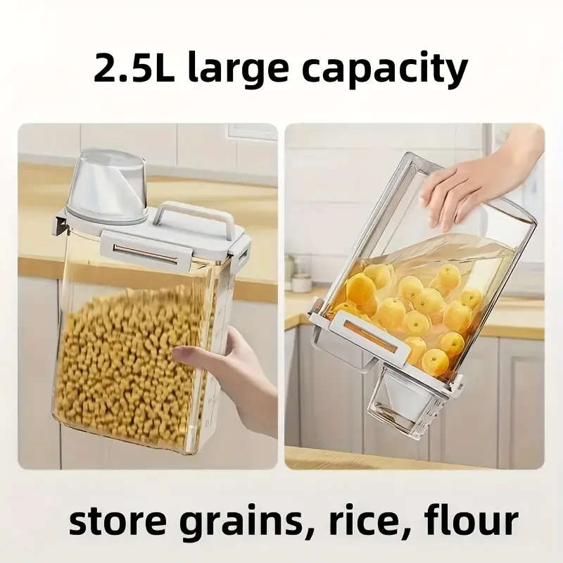 Airtight food storage containers