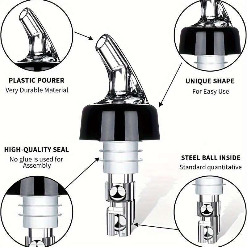 4 automatic wine pourers