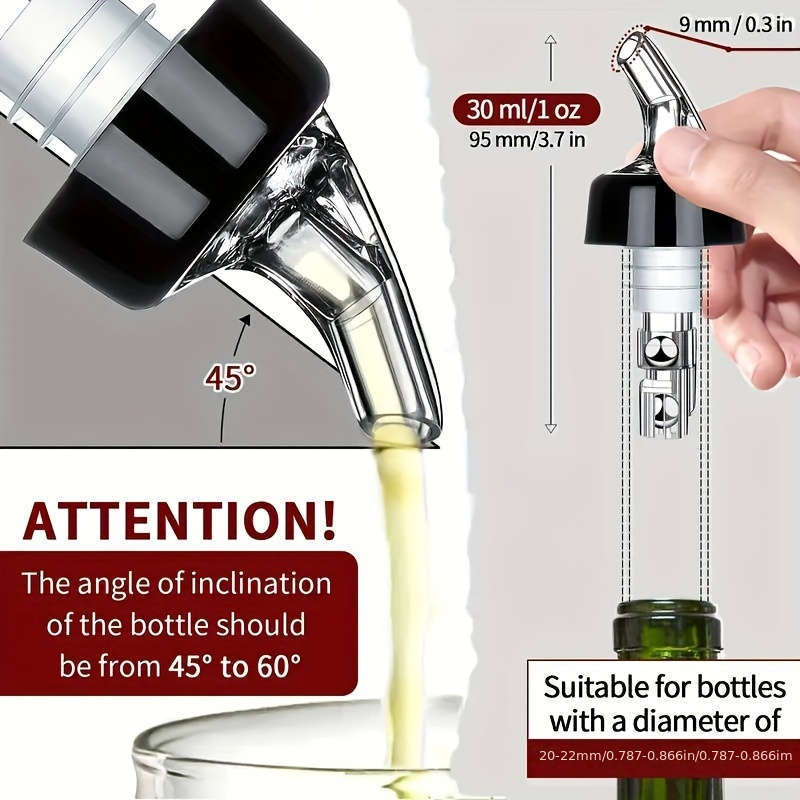 4 automatic wine pourers