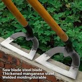 Heavy manganese steel hollow hoe