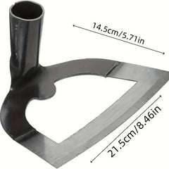 Heavy manganese steel hollow hoe