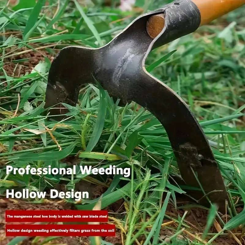 Heavy manganese steel hollow hoe
