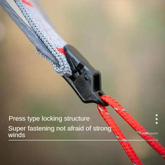 15 durable stainless steel wind clips with carabiner