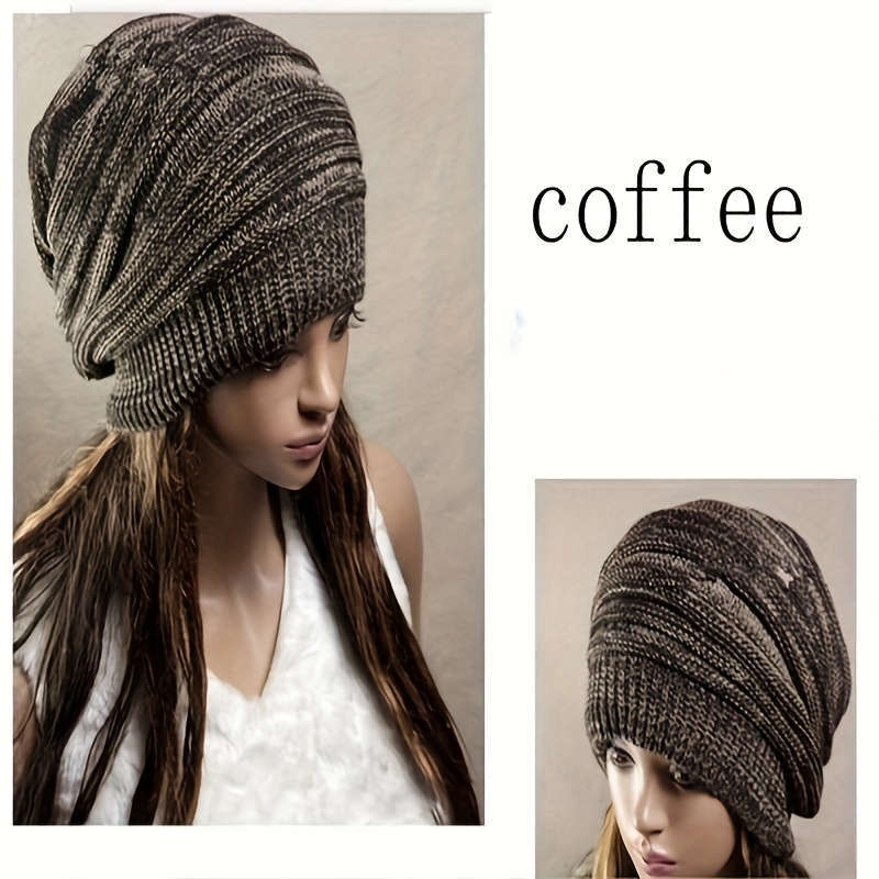 Knitted ski hat